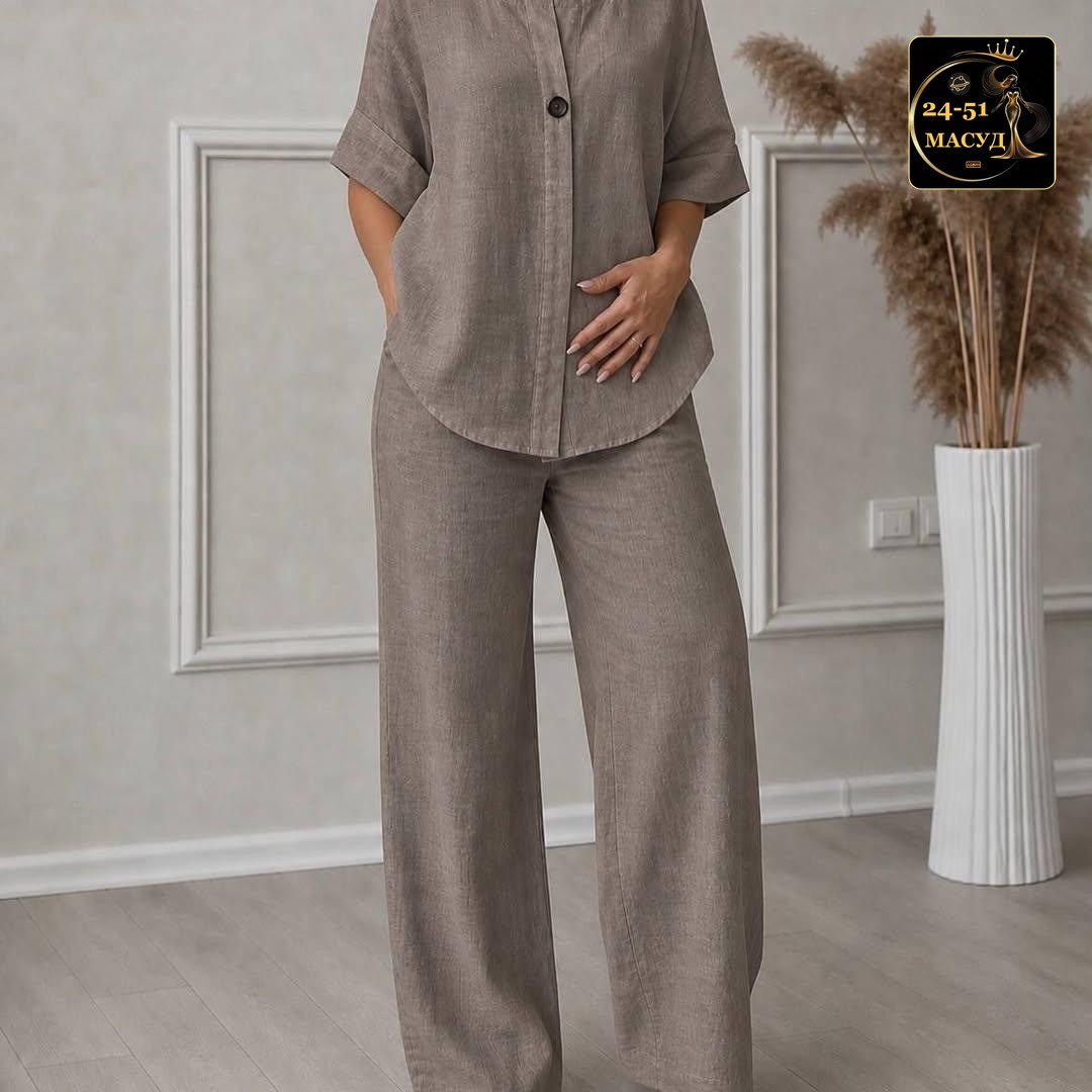 костюм брючный женский льняной airy,костюм брючный женский,брючный костюм из льна,льняной брючный костюм,брючный комплект