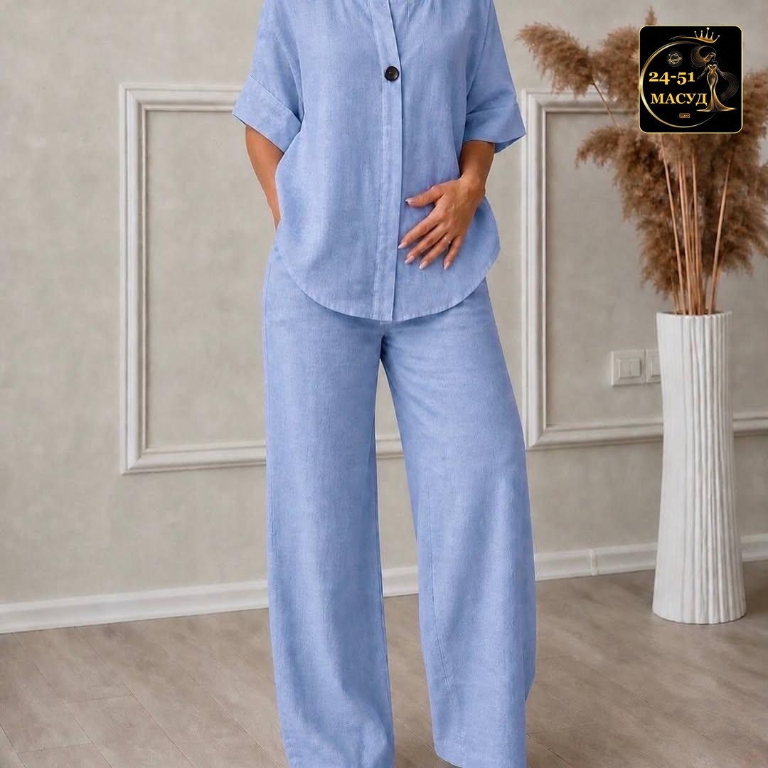 костюм брючный женский льняной airy,костюм брючный женский,брючный костюм из льна,льняной брючный костюм,брючный комплект