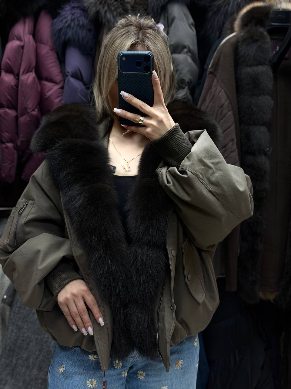 куртка - пуховик с мехом песца city furs,парка люкс с мехом песца,пуховики с мехом,куртка с мехом,пуховик с натуральным мехом