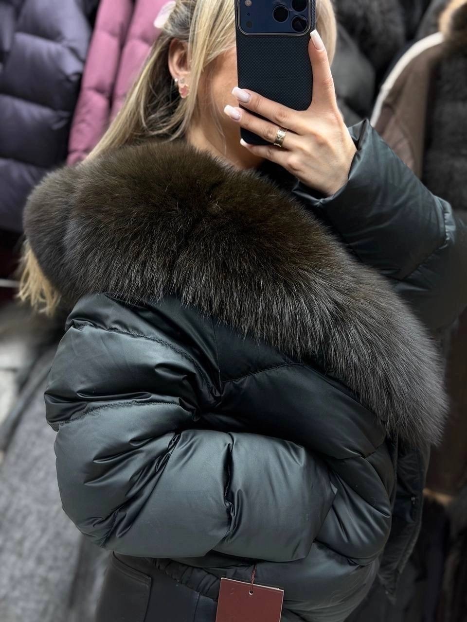 пуховик женский,пуховик с натуральным мехом,пуховик с мехом,пуховик,женская куртка зимняя