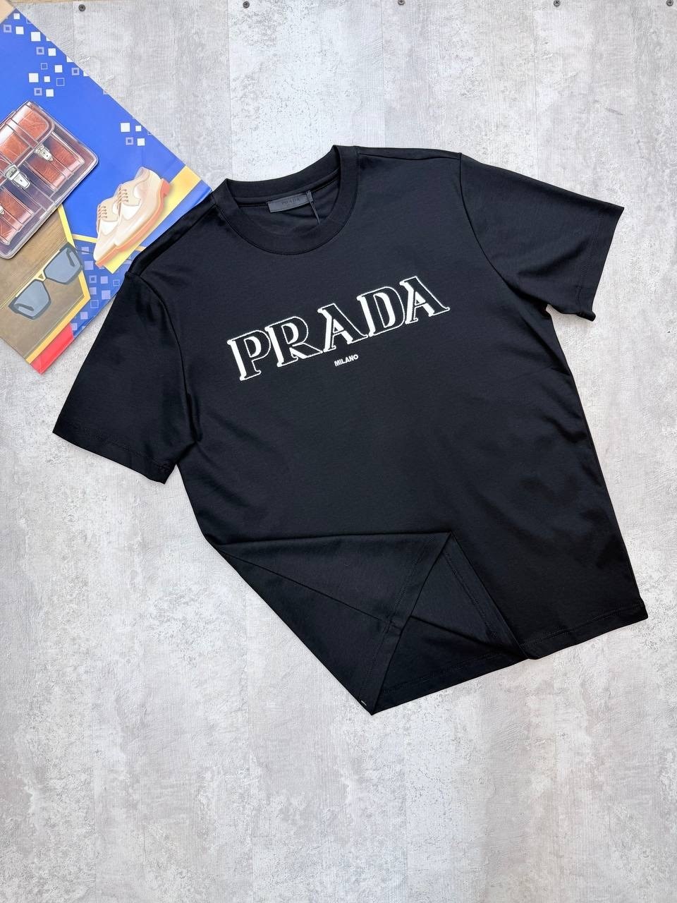 футболка prada,мужская футболка,футболка,футболки для мужчин