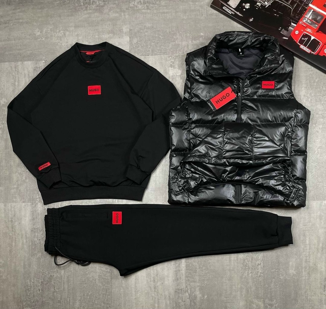 мужской спортивный костюм тройка hugo boss,костюм спортивный мужской,спортивный костюм hugo boss,hugo костюм спортивный,костюм спортивный