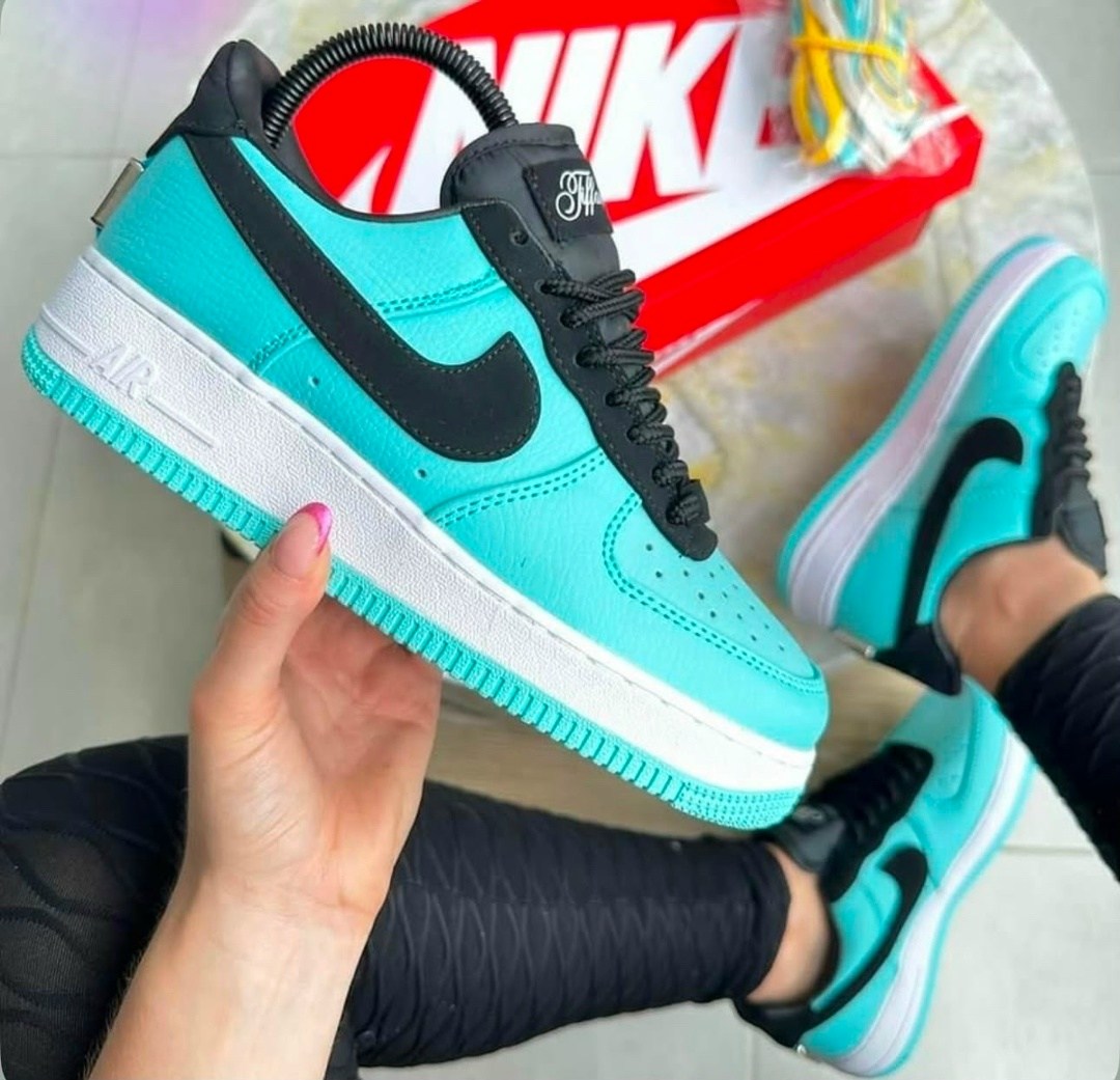 кроссовки,кроссовки nike air force 1 tiffany,кроссовки nike air force tiffany,,женские кроссовки