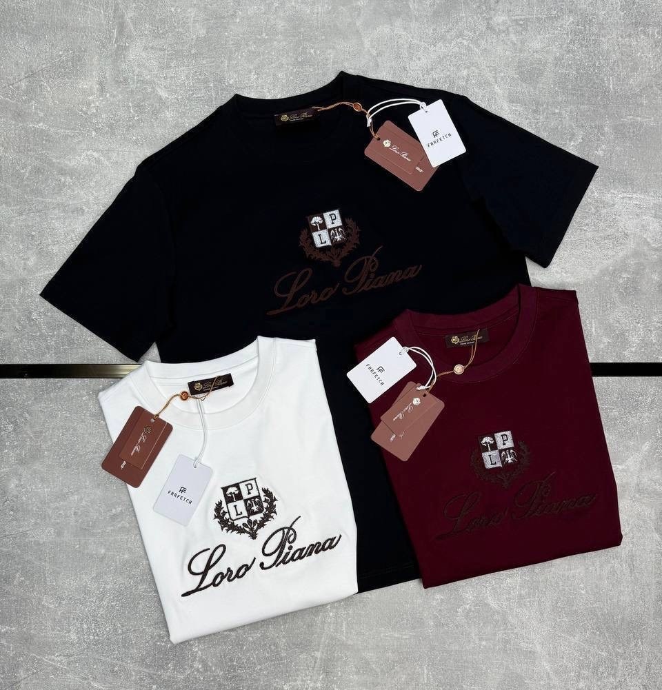 футболка loro piana,футболки для мужчин,футболка мужская,футболка