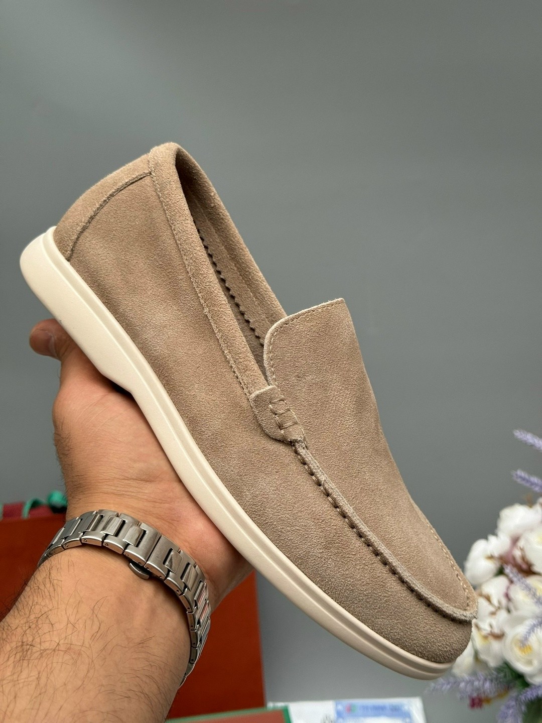 лоферы из натуральной замши loro piana,loro piana мужские лоферы,лоферы loro piana,лоферы женские loro piana,