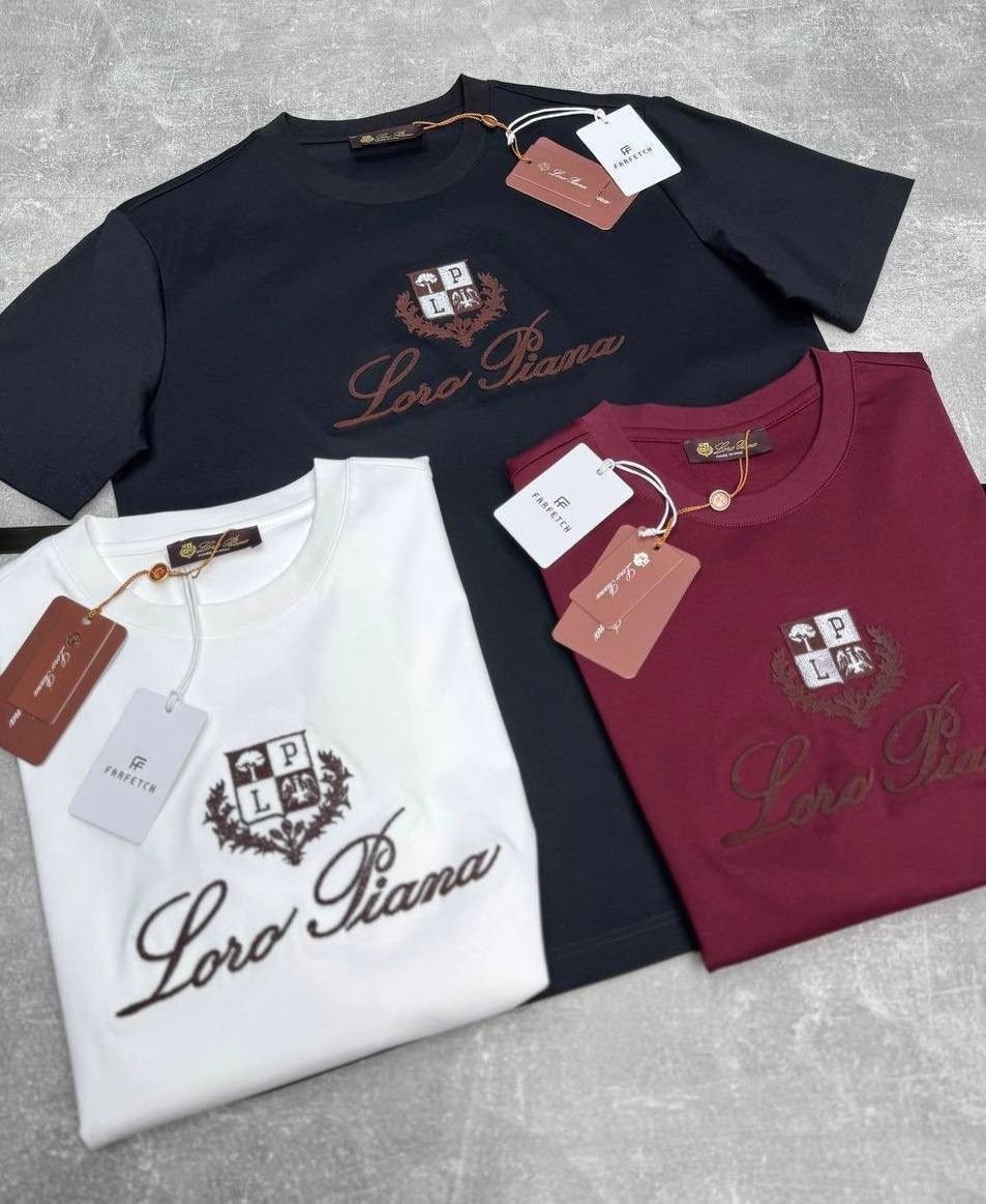 футболка loro piana,футболки для мужчин,футболка мужская,футболка