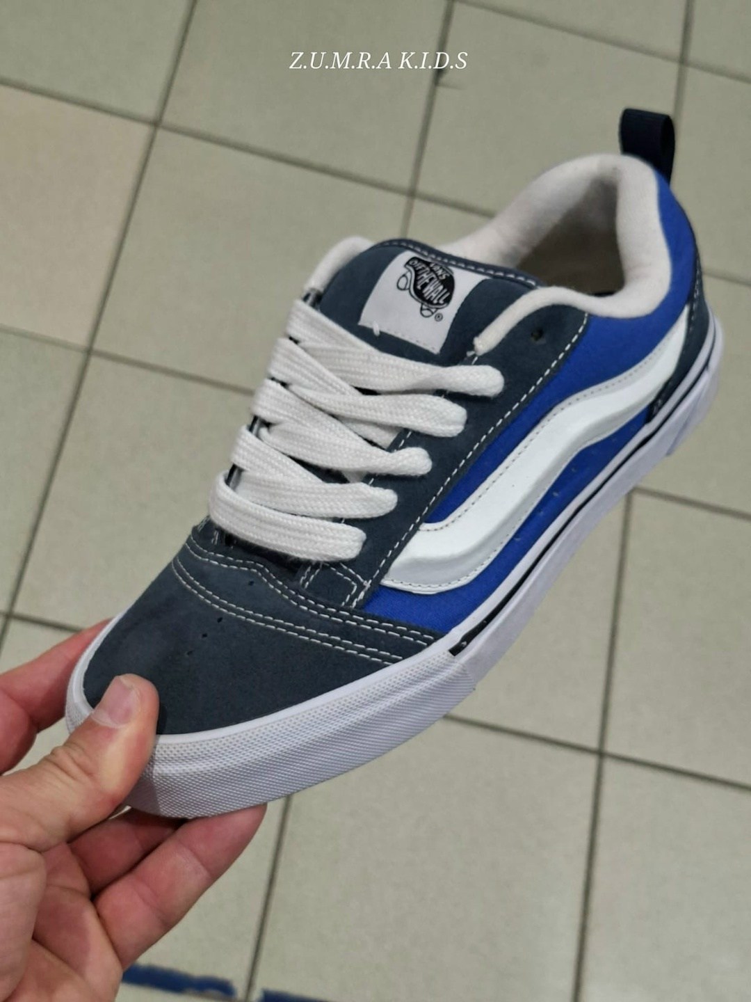 ,кеды vans knu skool,кроссовки vans knu skool,синие вансы,кроссовки vans
