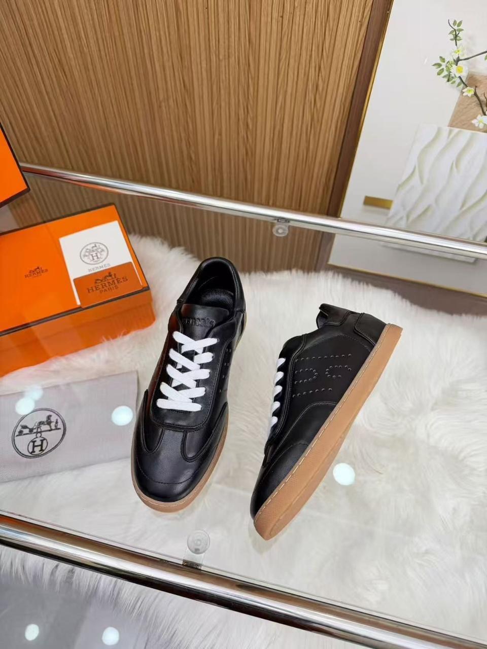 кроссовки hermes,,кроссовки мужские hermes,кожаные кроссовки,летние кроссовки натуральная кожа