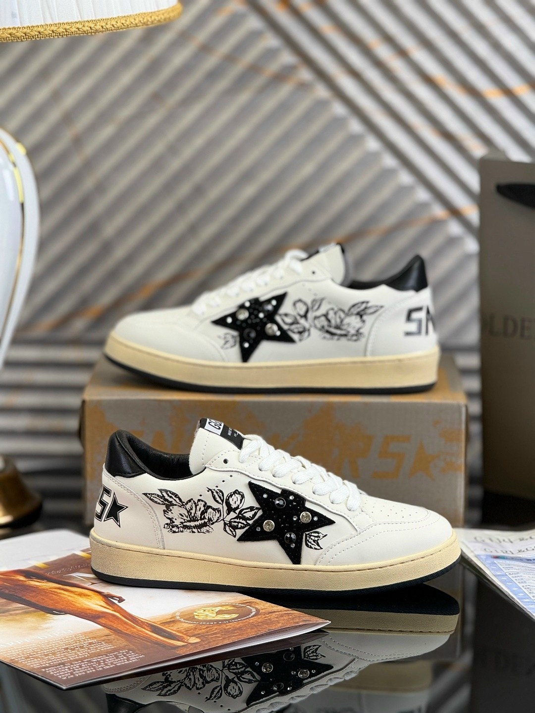 ,golden goose кроссовки,кеды golden goose,кроссовки golden goose wmns ball star белый,женские кроссовки
