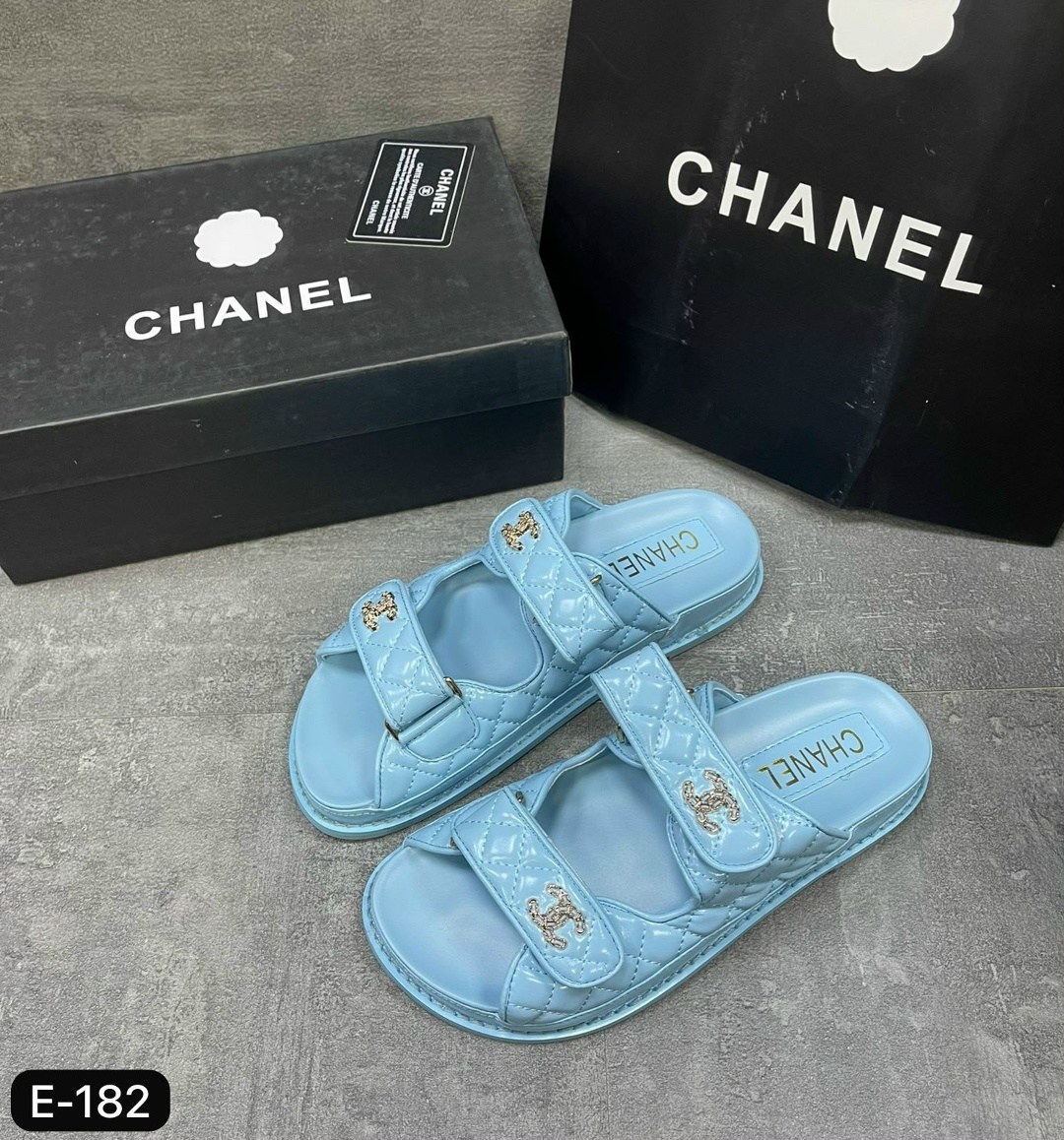 сандалии chanel,босоножки chanel,шлепанцы chanel,босоножки шанель на липучках,босоножки шанель