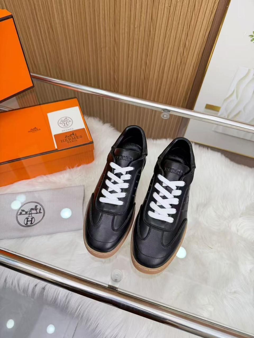 кроссовки hermes,,кроссовки мужские hermes,кожаные кроссовки,летние кроссовки натуральная кожа