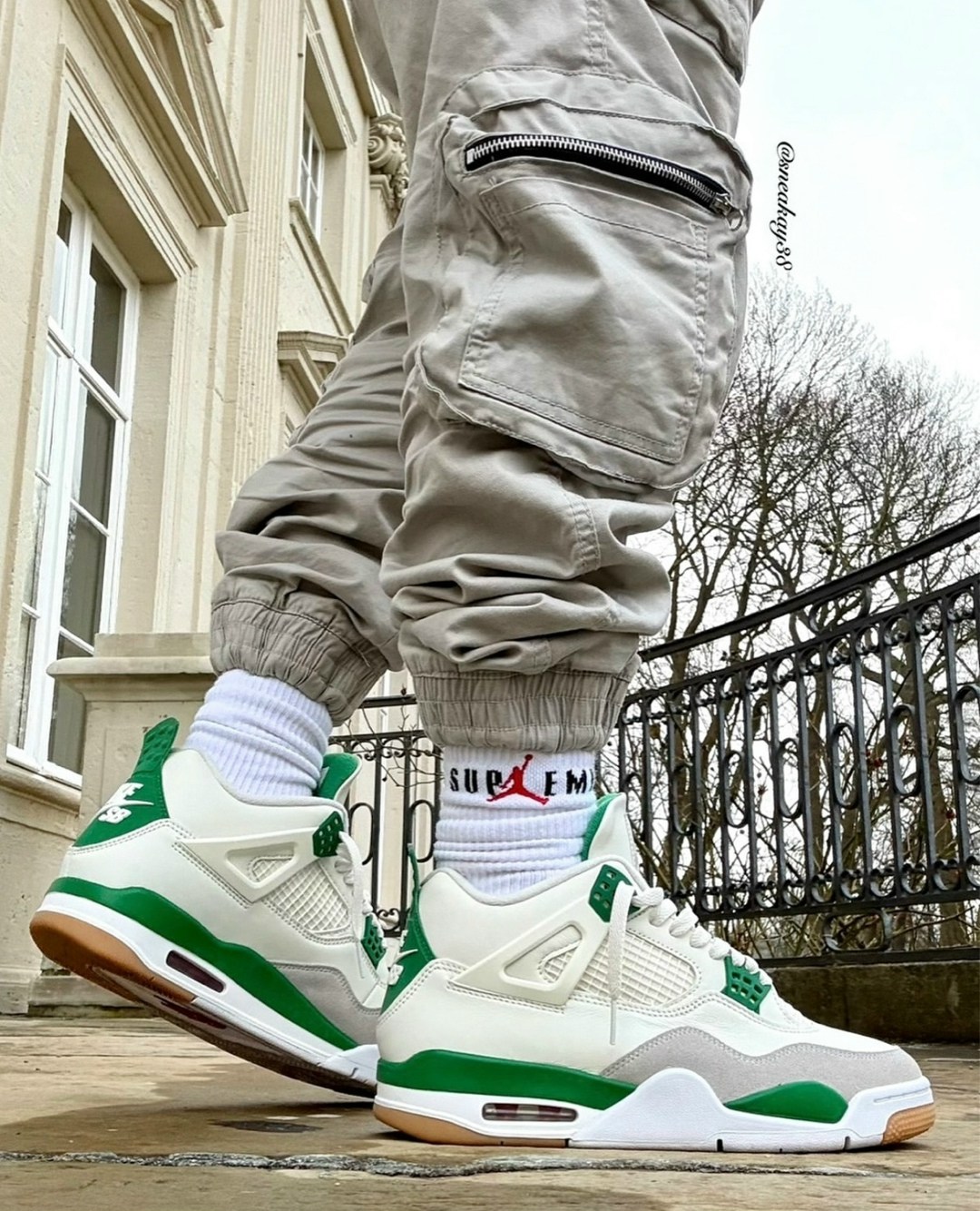 nike sb x air jordan 4 pine green,air jordan 4 retro sb pine green,кроссовки кожа,мужская ,кроссовки