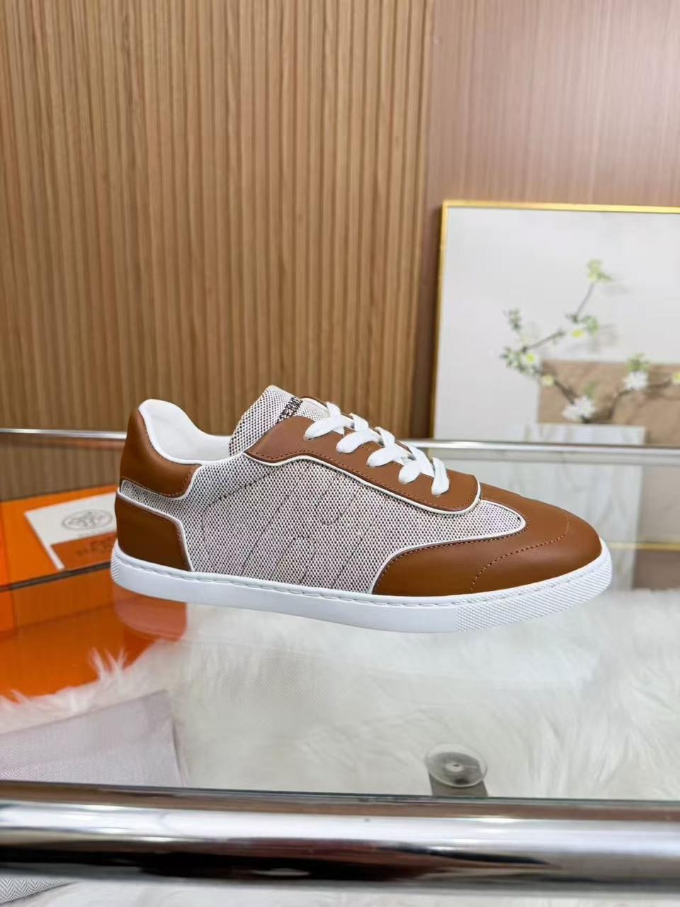кроссовки hermes,,кроссовки мужские hermes,кожаные кроссовки,летние кроссовки натуральная кожа