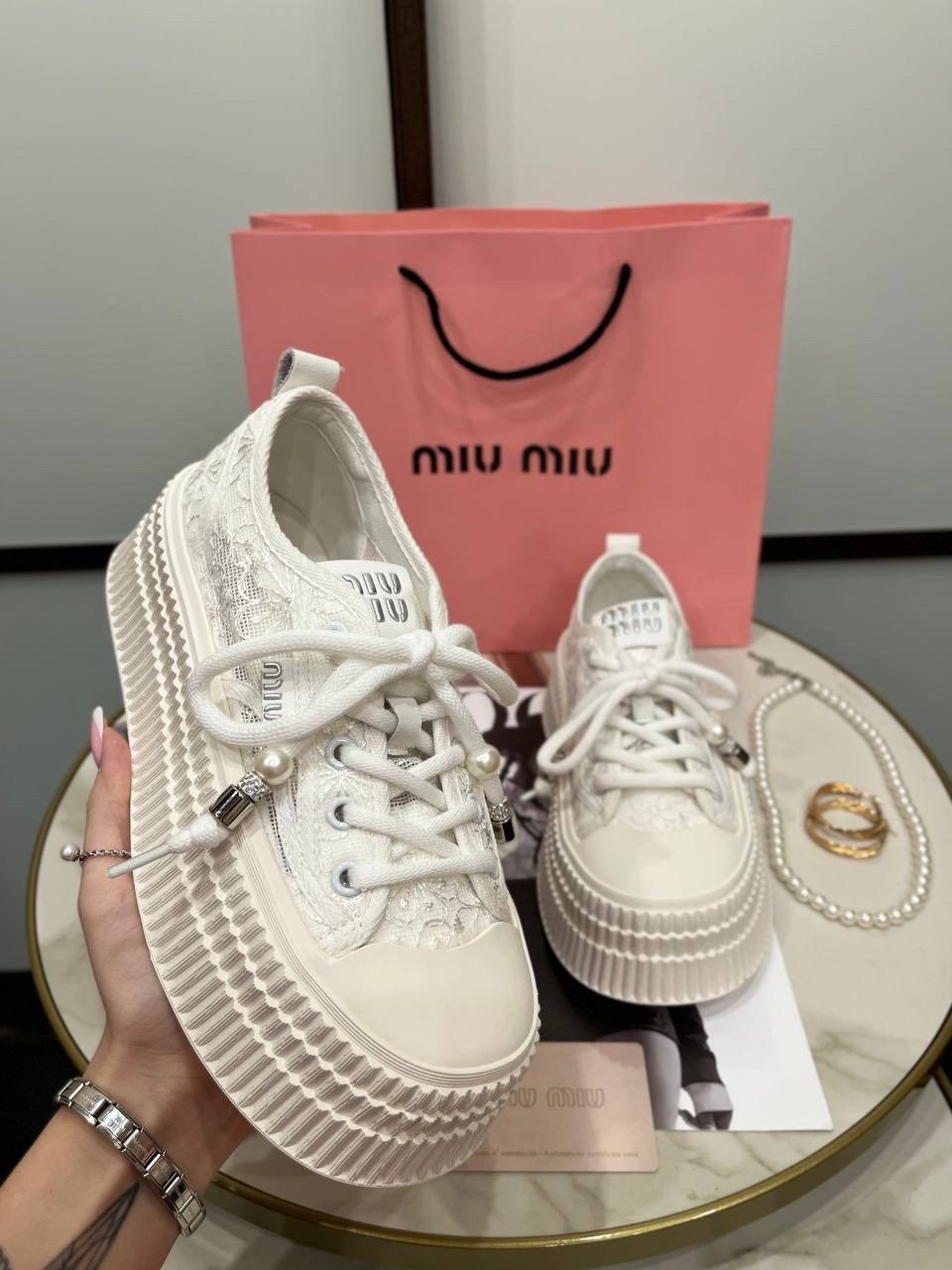 кроссовки miu miu,кеды miu miu,кеды miu miu на высокой подошве,miu miu кроссовки женские,кеды на платформе miu miu premium shoes 237107133
