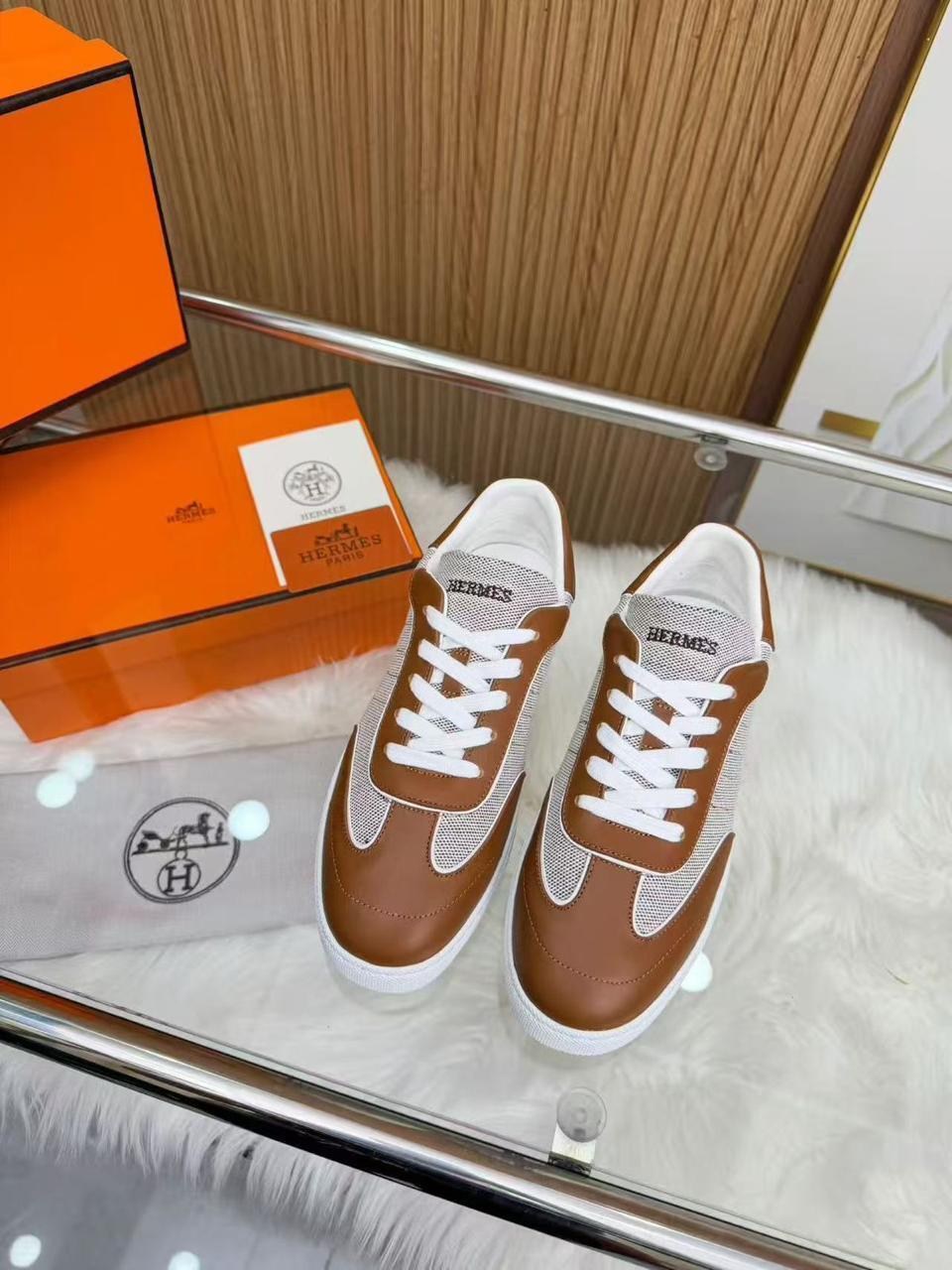 кроссовки hermes,,кроссовки мужские hermes,кожаные кроссовки,летние кроссовки натуральная кожа