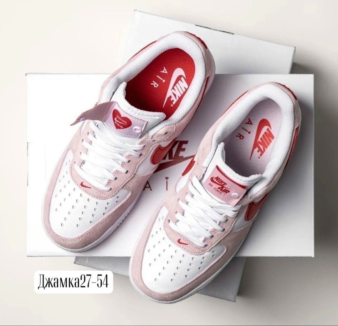nike air force 1 low love,кроссовки nike air force 1 valentines day,nike air force 1 low,форсы розовые найк,кроссовки