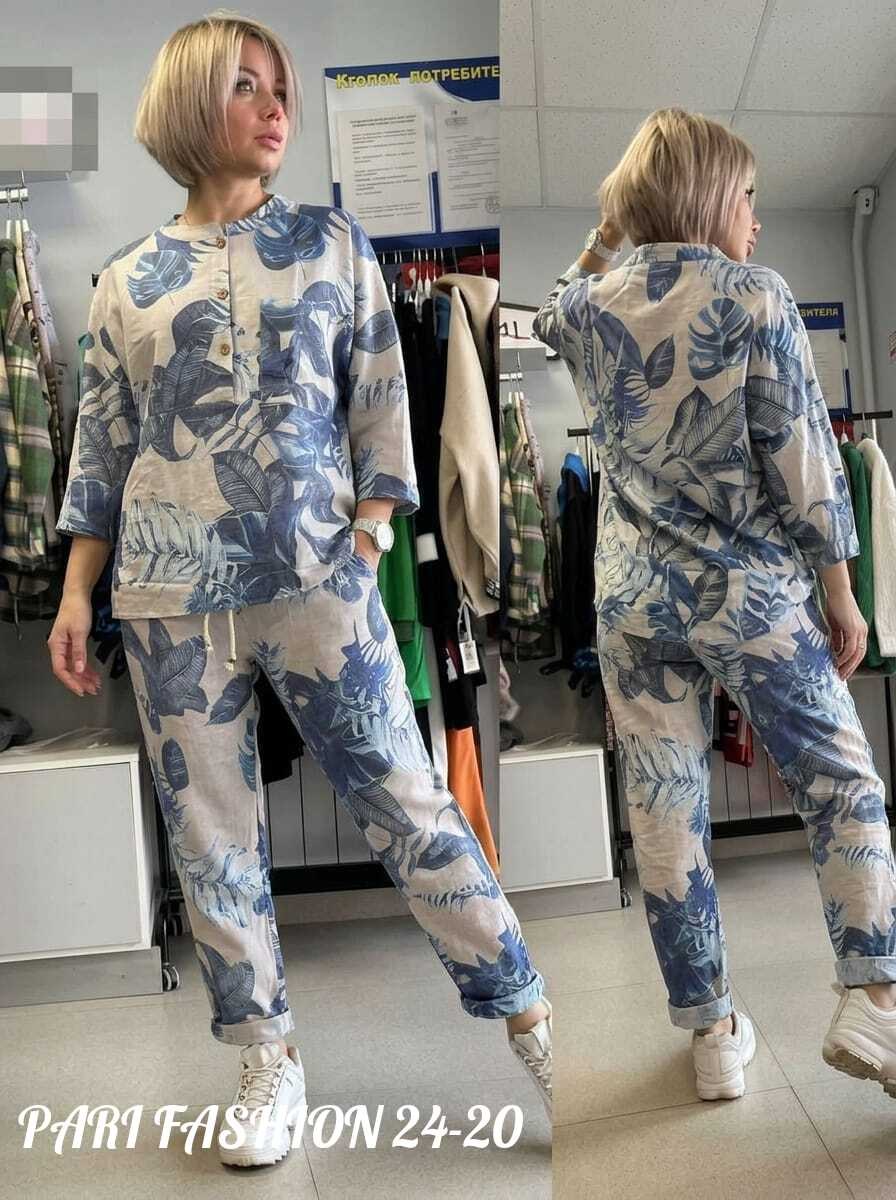 костюм женский,костюм для женщин,костюм с брюками,костюм из штапеля на лето брючный,костюм летний женский