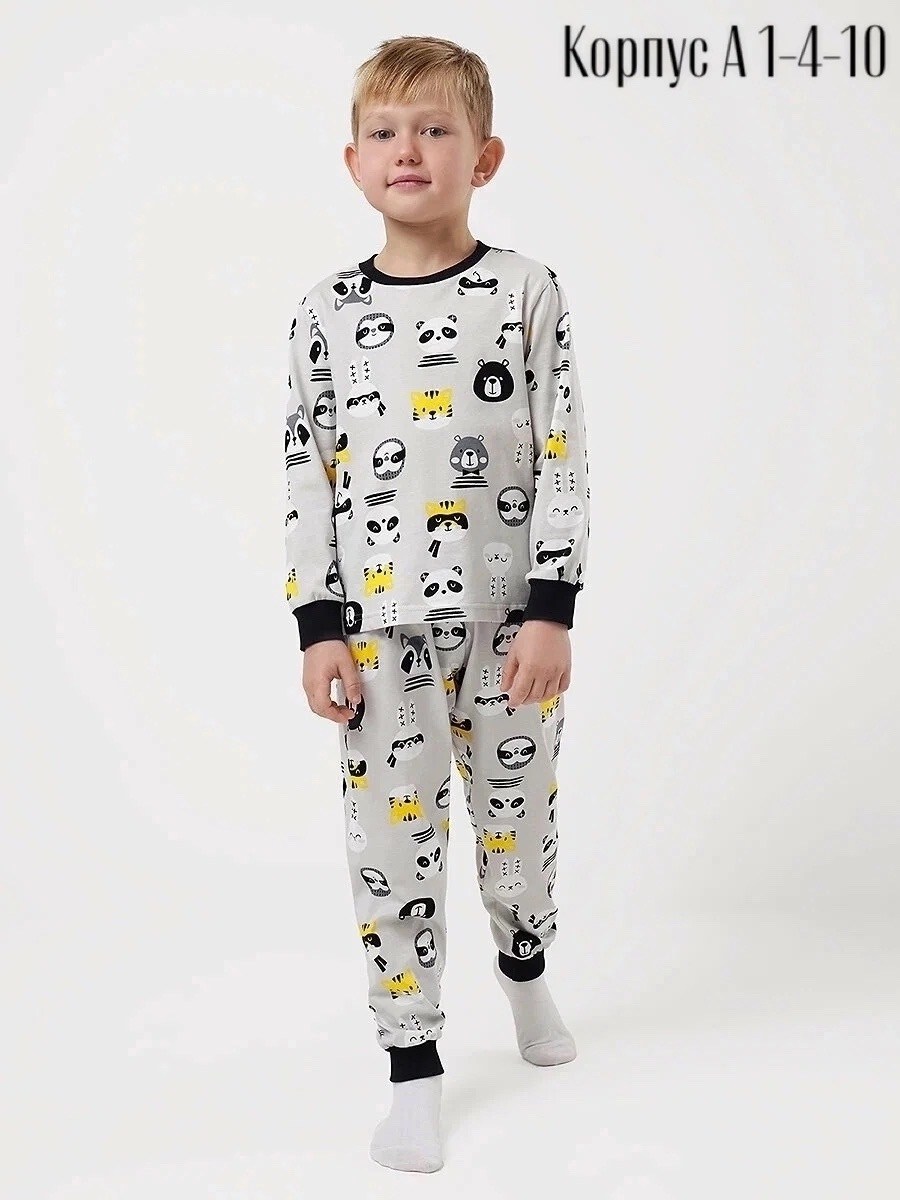 пижама crockid для мальчиков,пижама для мальчика,пижама детская crockid к 1044 светло-серый 134,пижама детская crockid к 1044 светло-серый,пижама детская crockid к 1044 светло-серый 122