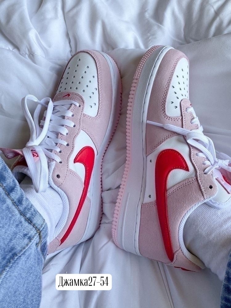 nike air force 1 low love,кроссовки nike air force 1 valentines day,nike air force 1 low,форсы розовые найк,кроссовки