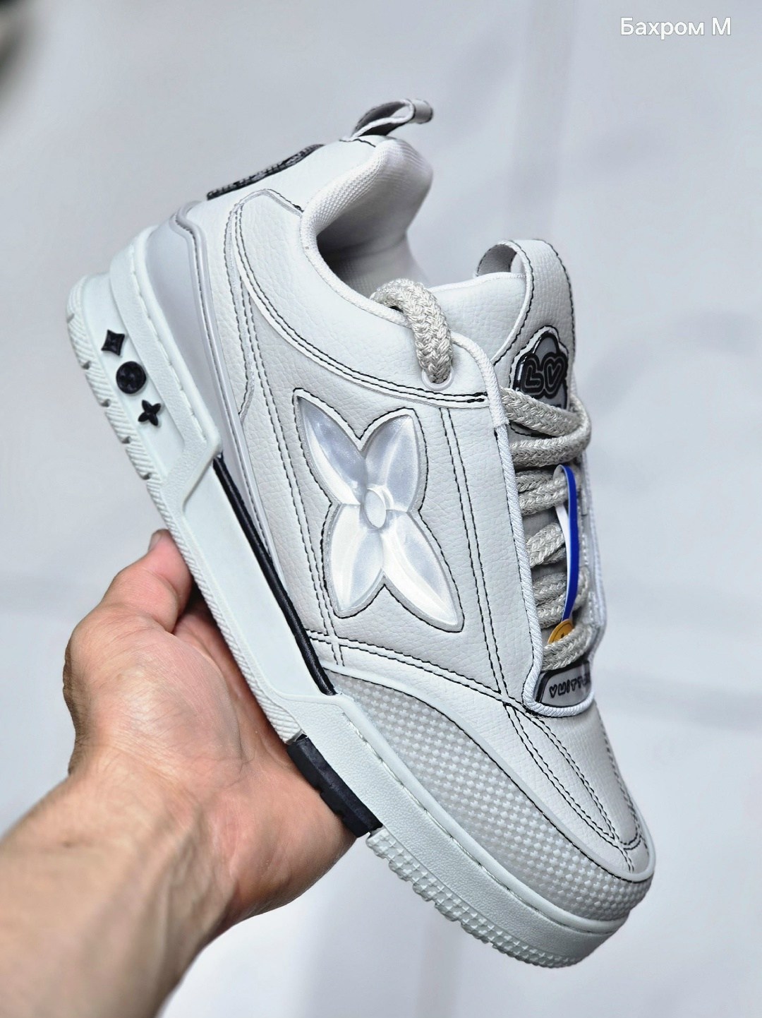 кроссовки louis vuitton skate sneaker oversized flower-black черный,кроссовки louis vuitton skate sneaker overразмерd flower-black,кроссовки louis vuitton skate sneaker 'oversized flower - black',крос