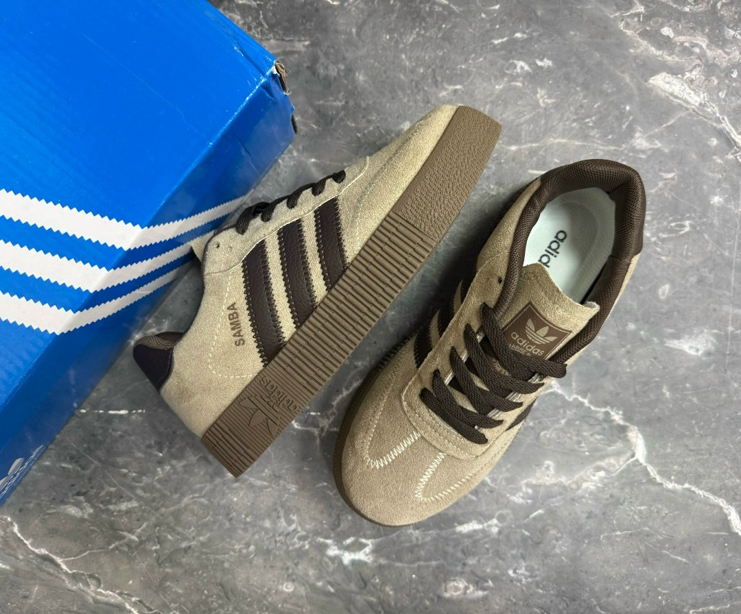 ,кроссовки adidas samba rose на высокой подошве,кроссовки женскиe,женские кеды, женская