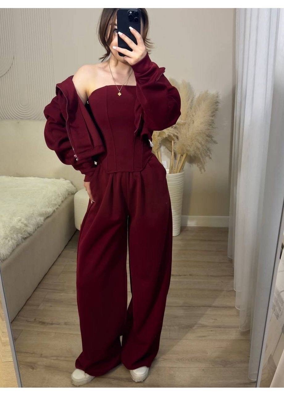 miu miu женский бордовый костюм тройка,стильные костюмы,костюм тройка женский,женский костюм,повседневный костюм