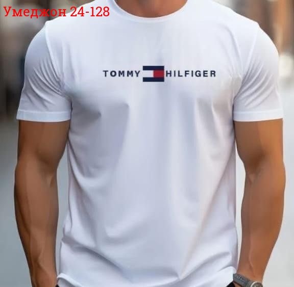 мужская футболка,футболка мужская красная,футболка мужская tommy hilfiger,футболка,мужская модная футболка